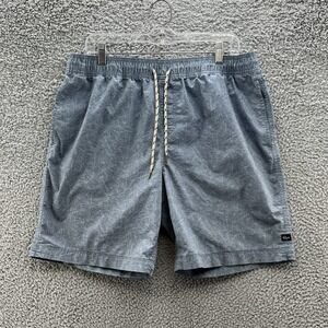 Rails Board Shorts Mens Large Blue Jungle Print Kian Board Short Unlined Swim